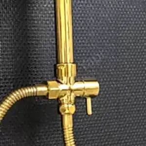 Duş Seti Uzay Premium Yağmurlama Gold resim 4