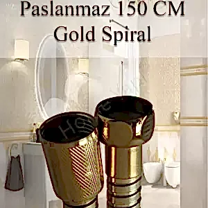 Mafsallı Duş Seti Gold Çeviksu resim 3