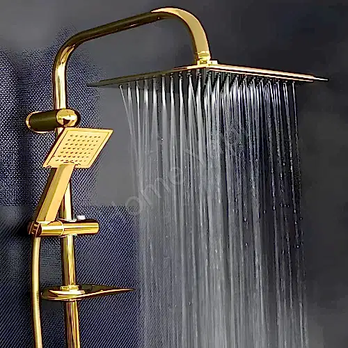 Duş Seti Uzay Premium Yağmurlama Gold