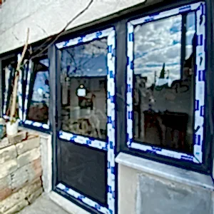Antrasit Balkon Kapısı Her Ebatta resim 2