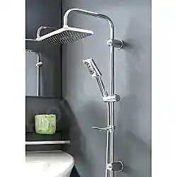Duş Seti Çeviksu Premium Yağmurlama Gümüş resim 1
