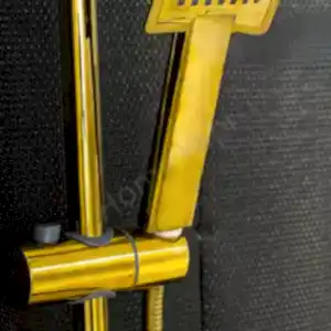 Duş Seti Uzay Premium Yağmurlama Gold resim 5
