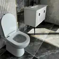 Klozet Takımı Sakovit Alttan Çıkışlı+Iç Takımdahil resim 3