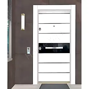 Çelik Kapı Laminox Kabartma Sis 3 resim 1