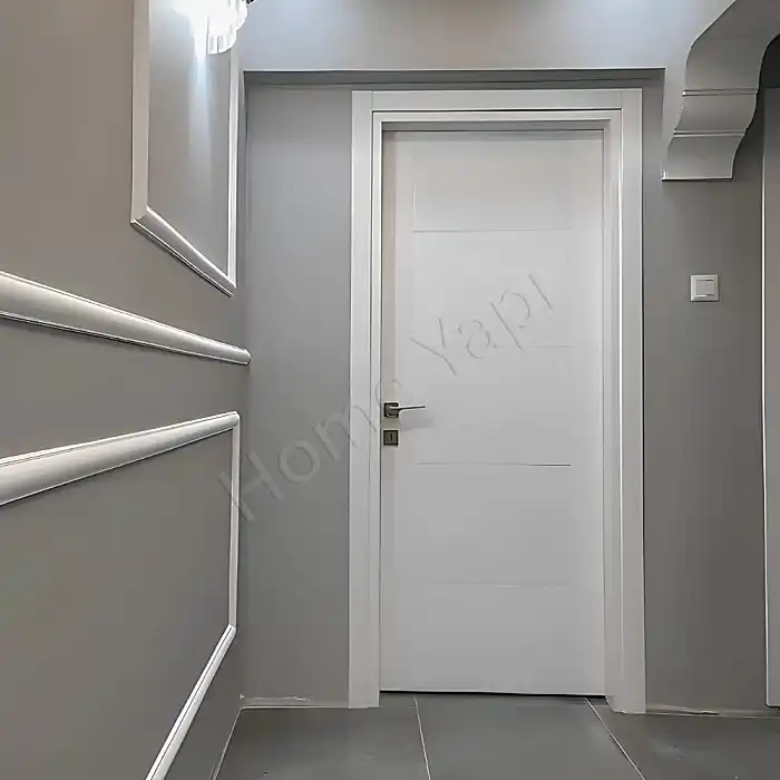 Amerikan Panel Kapı Madran Aksesuar Dahil