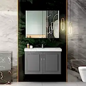 Banyo Dolabı 80 cm Karen Arin Balon Kapak resim 1