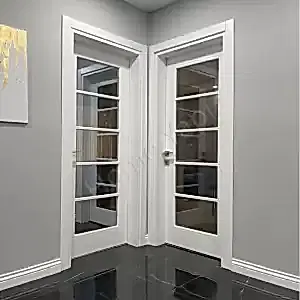 Melamin Kapı Tam Camlı+Aksesuar Dahil resim 3