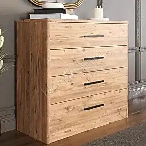 Şifonyer 4 Çekmeceli Kahfe 84 cm resim 1