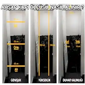 Amerikan Panel Kapı Kum Saati Aksesuar Dahil resim 4