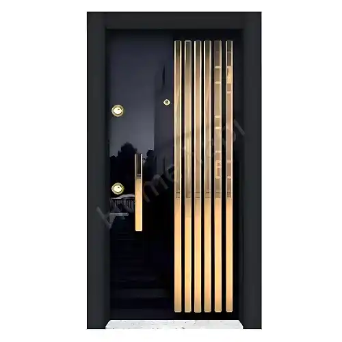 Çelik Kapı Laminox Kabarta Sis 6
