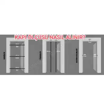 Melamin Kapı Ürgüp Renkli Çerçeve Aksesuar Dahil resim 4