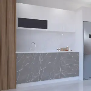 Mutfak Dolabı 180 cm Hazır Venedik Tezgah Dahil resim 2