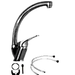 Lavabo Bataryası Kuğu Versu Armature resim 1