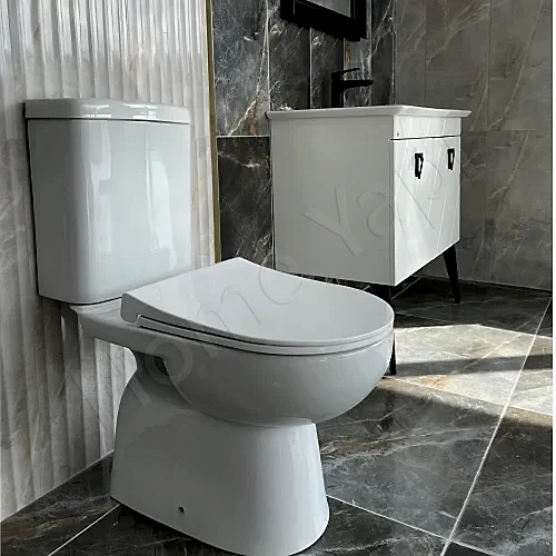 Klozet Takımı Sakovit Alttan Çıkışlı+Iç Takımdahil