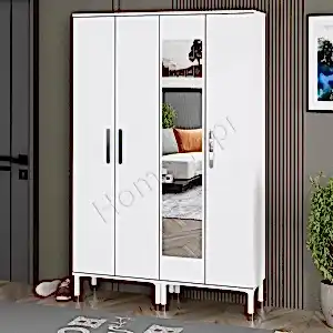 4 Kapaklı Ayakkabılık Vestiyer Portmanto resim 2