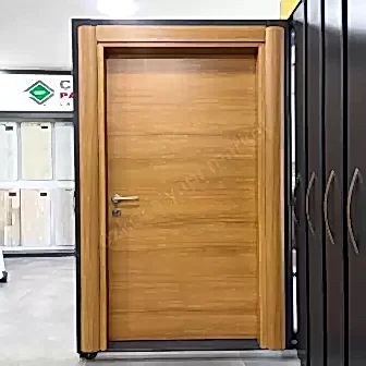 Kompozit Oda Kapısı Ado100 Kahve Aksesuar Dahil resim 1