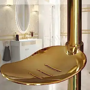 Mafsallı Duş Seti Gold Çeviksu resim 2