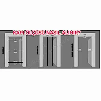 Amerikan Panel Kapı Tam Camlı Akseusar Dahill resim 3
