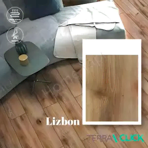 Parke Laminant 8 mm Terra Click Lizbon resim 1