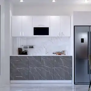 Mutfak Dolabı 200 cm Makinasız Venedik Tezgah Dahi resim 1